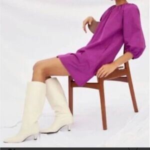 Wilfred purple dress